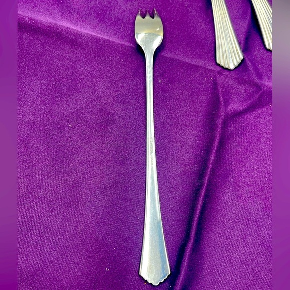 Excel “Tango”4pc Set Stainless Steel Cocktail Seafood Shrimp Forks Made in Japan - Picture 4 of 15